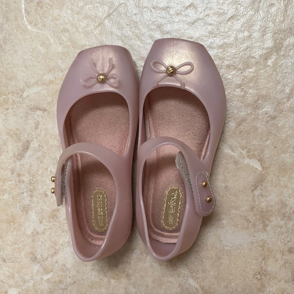 Light Pink Mini Melissa Ballet Flats
